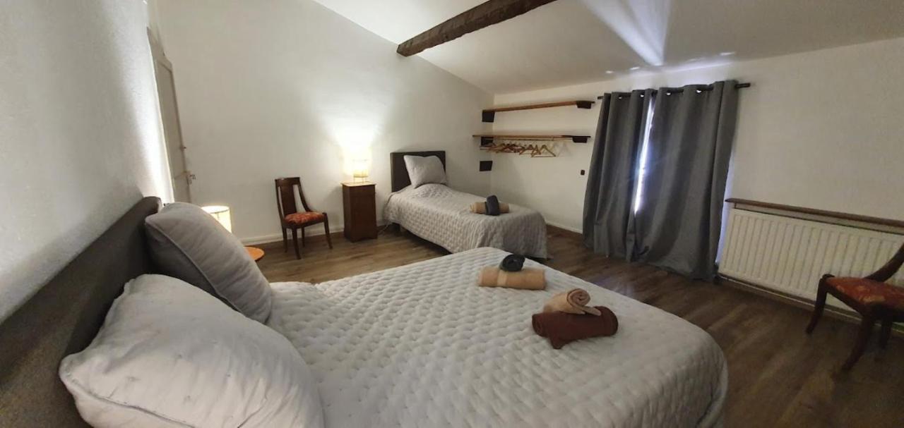 Gite De 420 Metres Carres Dans Chateau L'Ange Au Violon Jusqu'A 13 Couchages Conques-sur-Orbiel Exterior foto