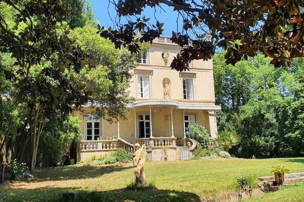 Gite De 420 Metres Carres Dans Chateau L'Ange Au Violon Jusqu'A 13 Couchages Conques-sur-Orbiel Exterior foto